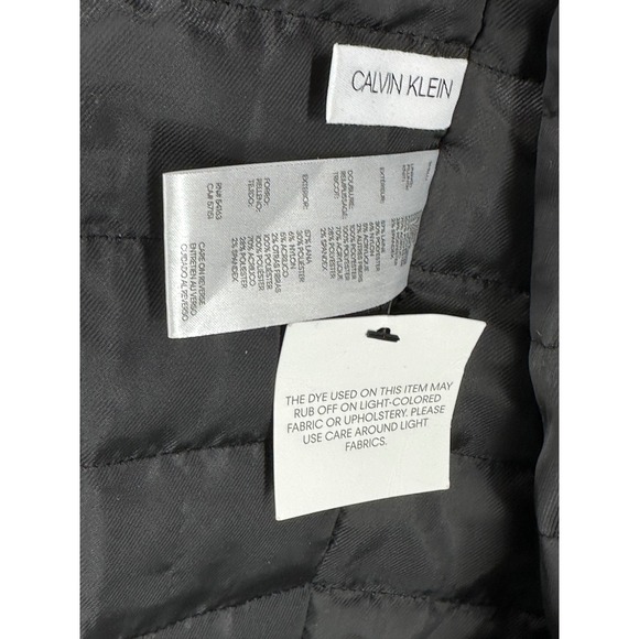 Calvin Klein Men's Wool Blend Overcoat – Black – Size XL – NWOT - Picture 4 of 8